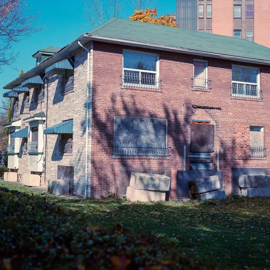 Vacant housing boarded up for five years