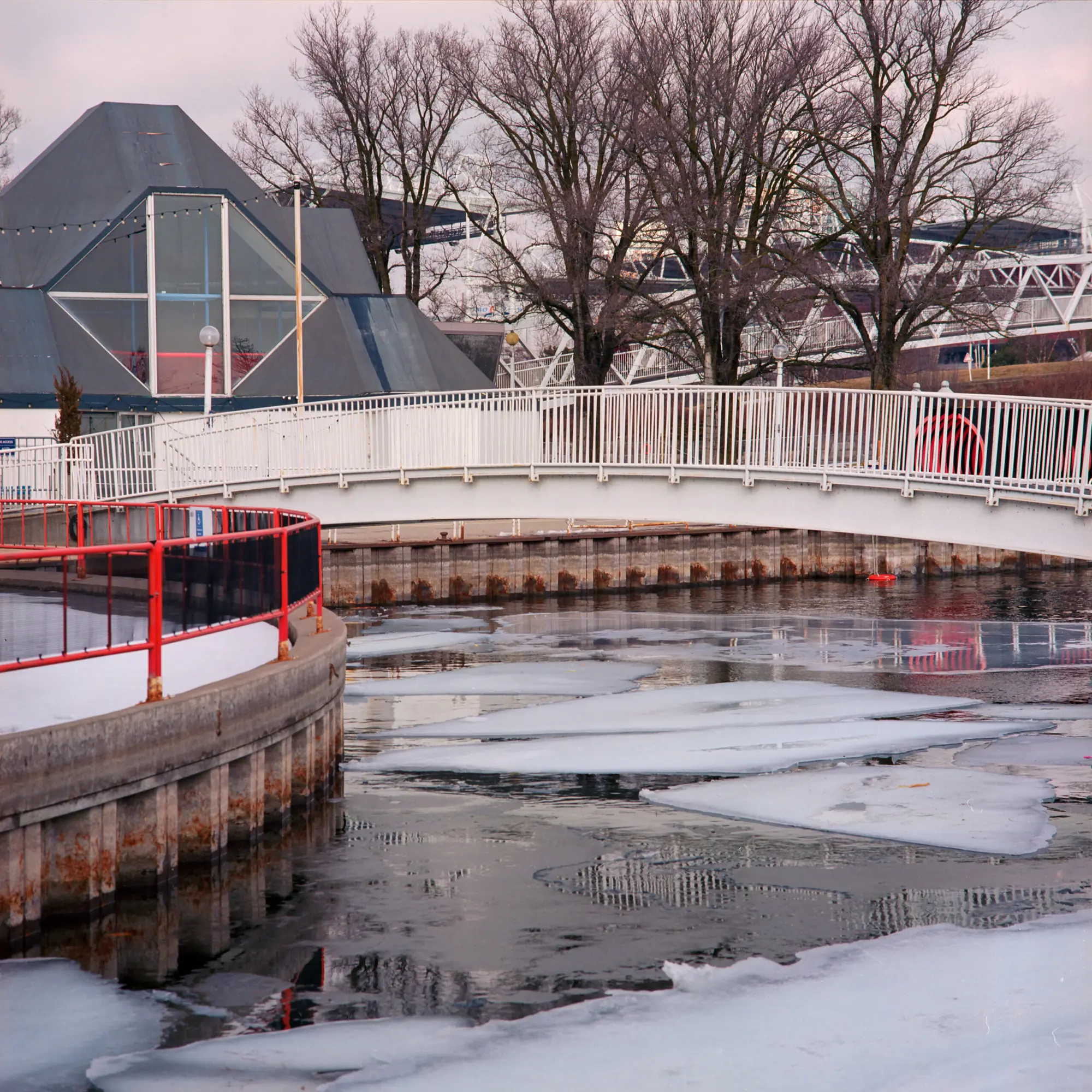 Ontario Place in Winter
