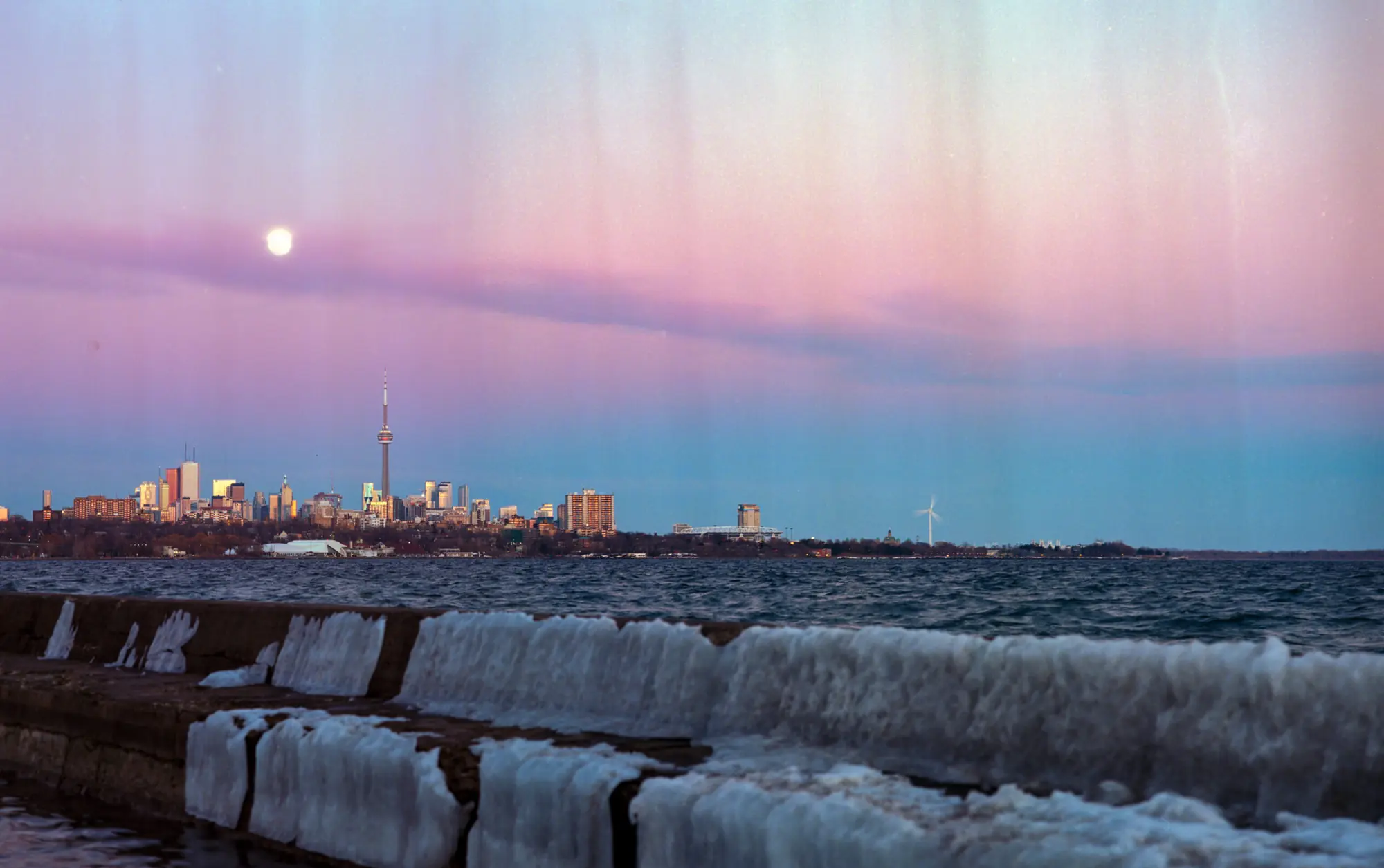 Moonrise over Hogtown