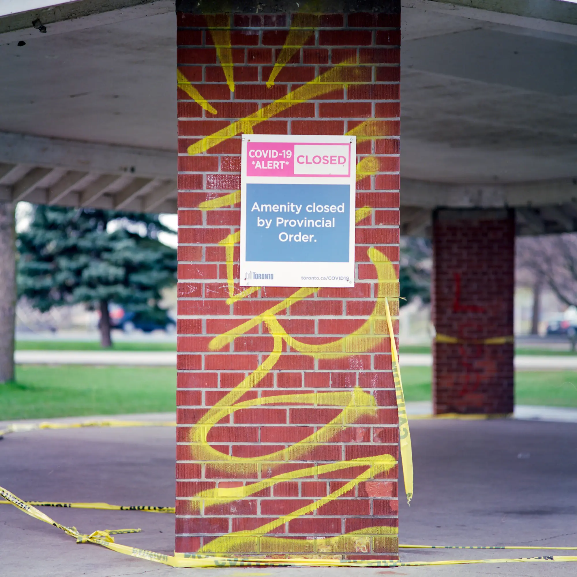 Amenity Closed by Provincial Order