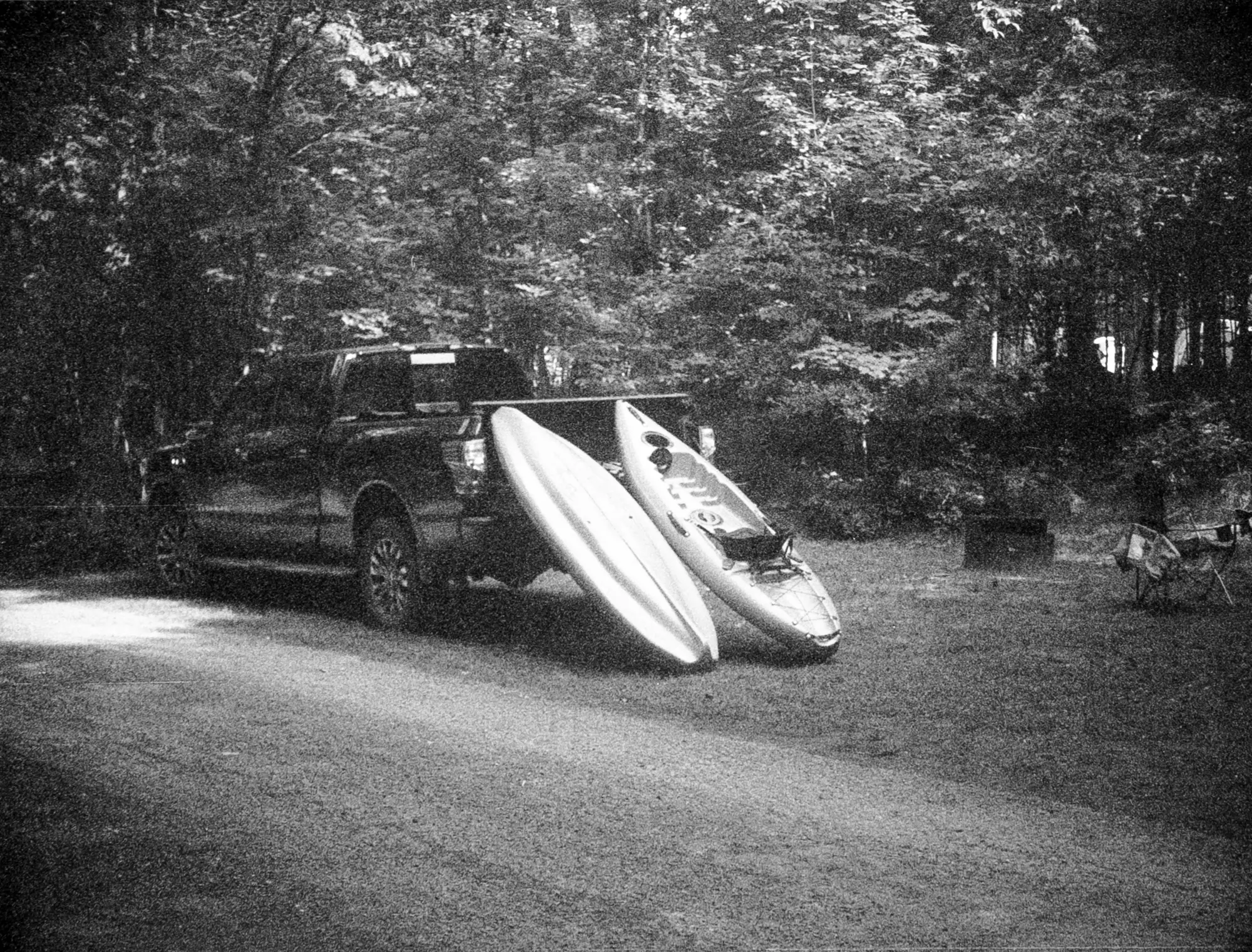 Kayaking and Camping