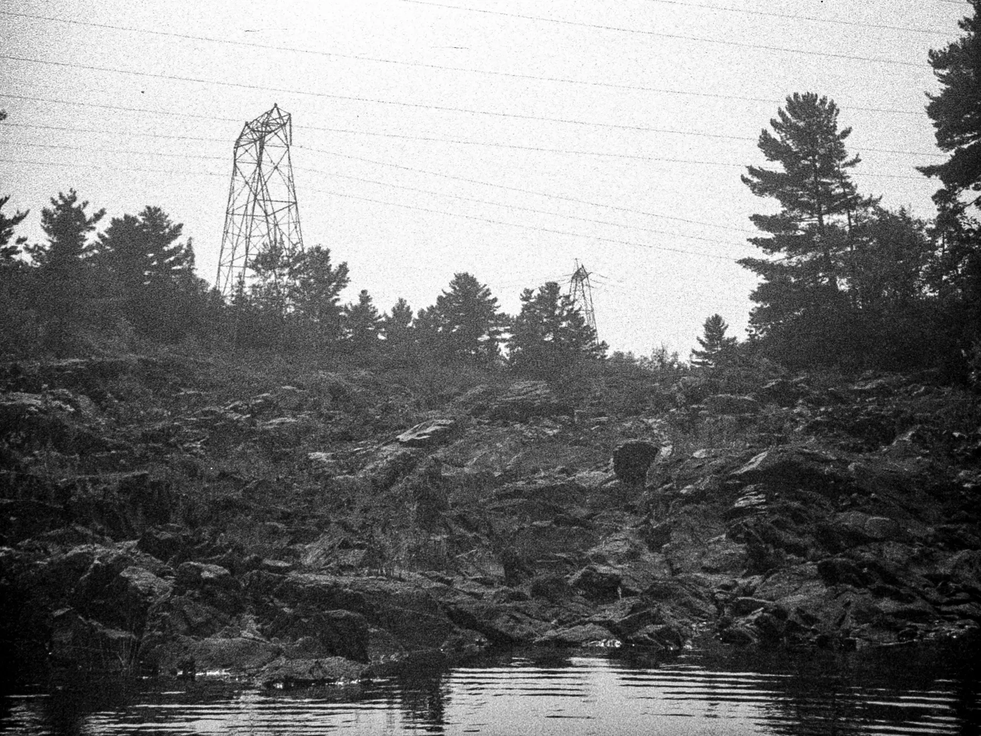 Power Lines to Chats Falls