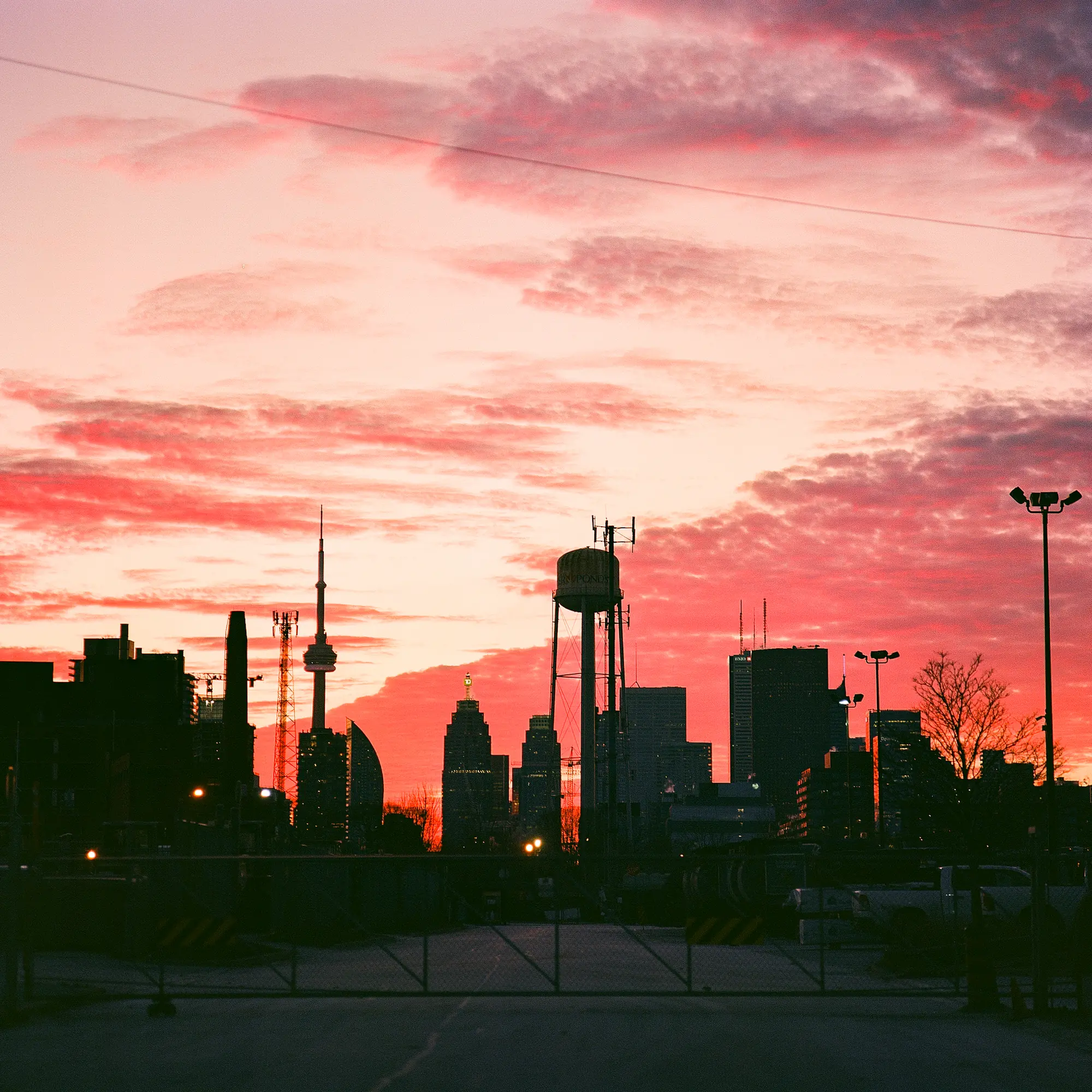 CN Tower at Sunset