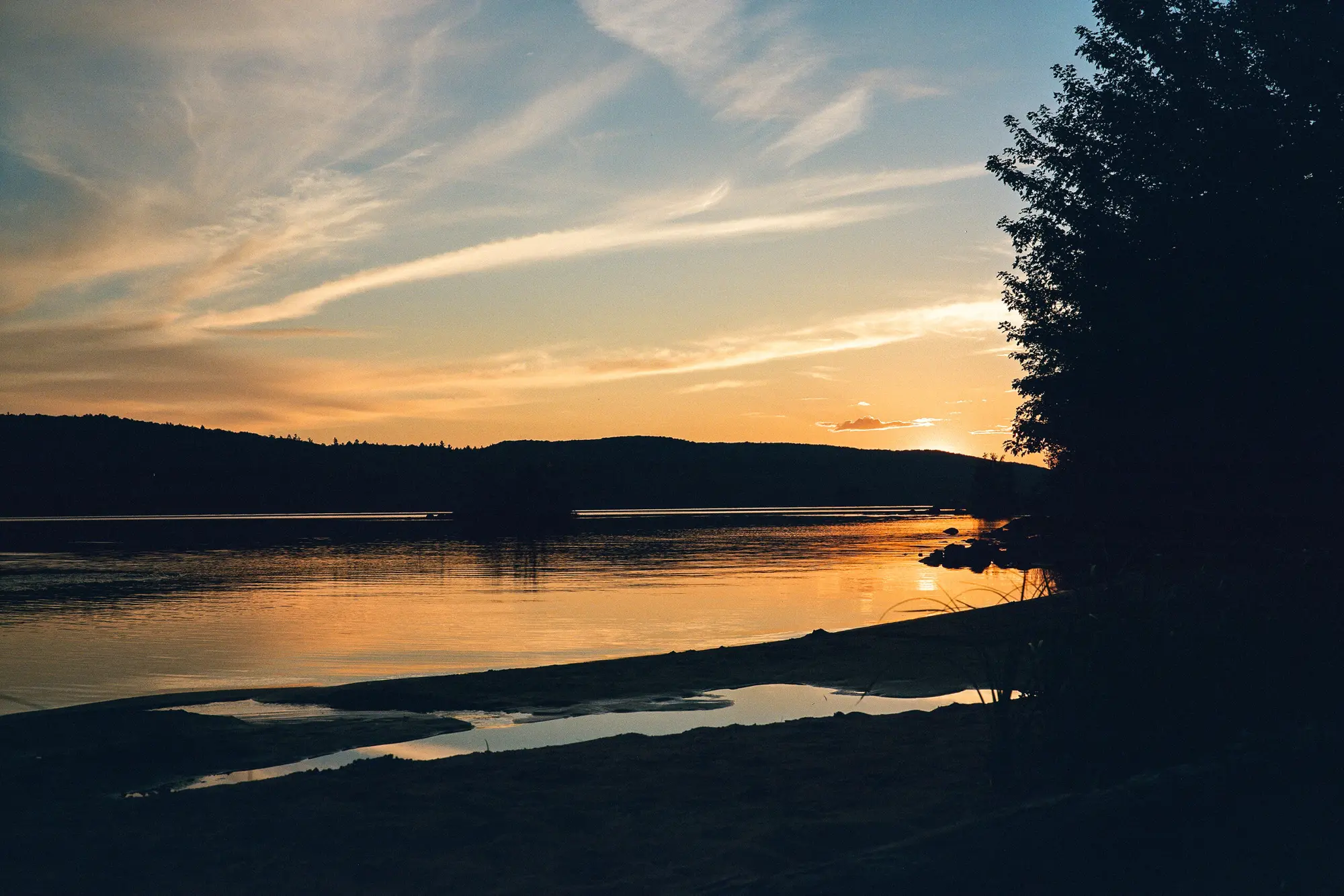 Cedar Lake Sunset