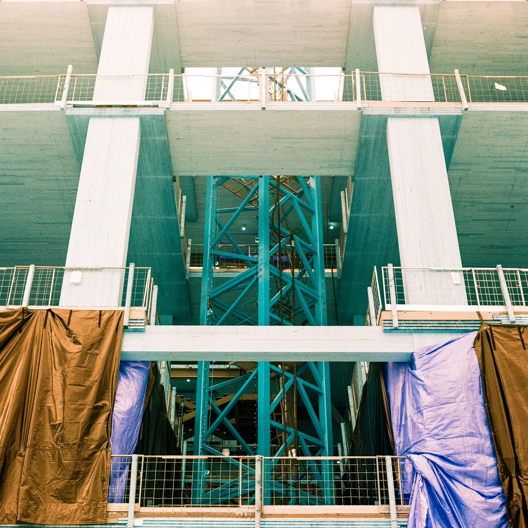 Crane on Display